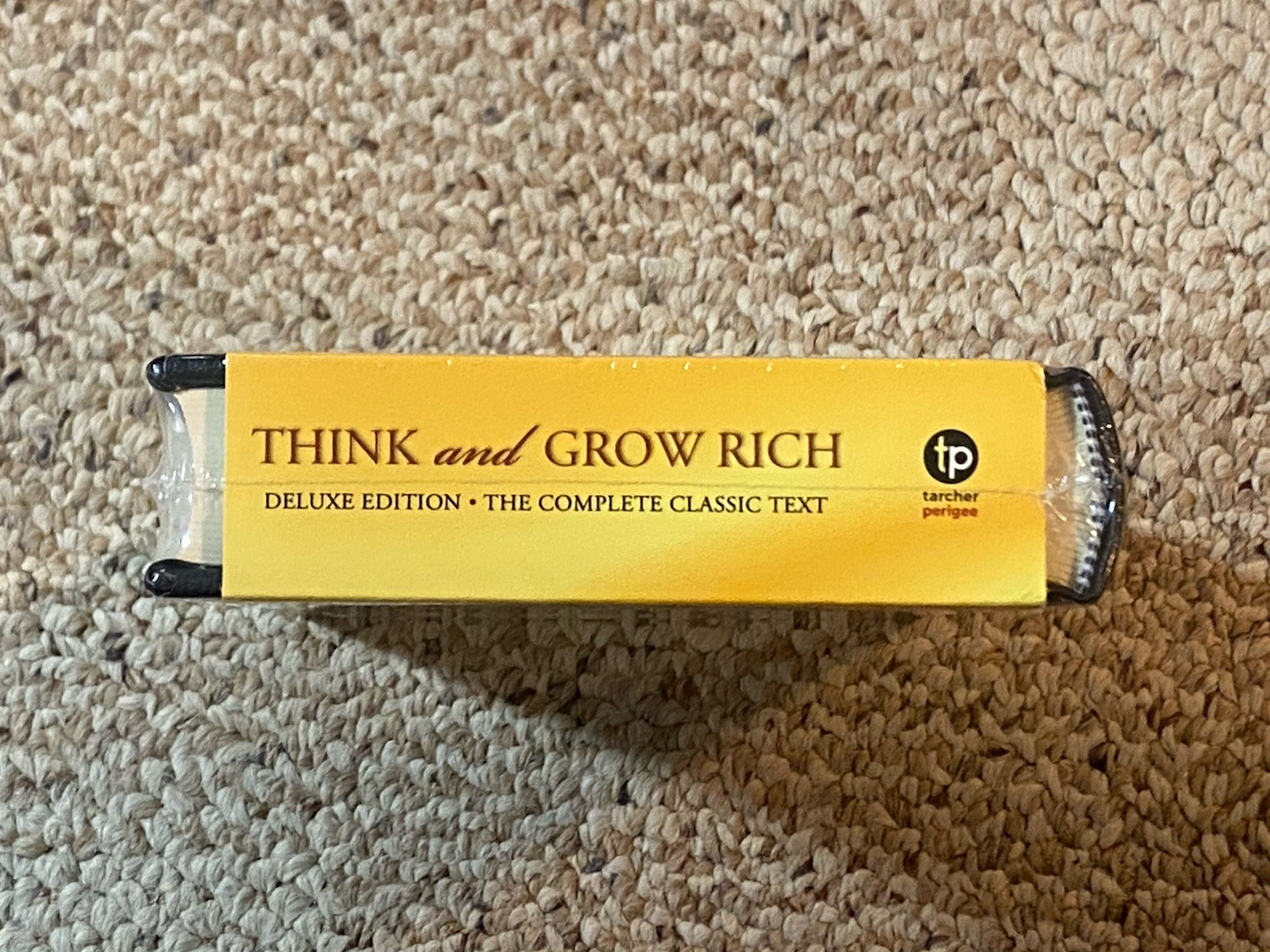 THINK AND GROW RICH by Napoleon Hill Vegan Leather Bound Deluxe Edition SEALED