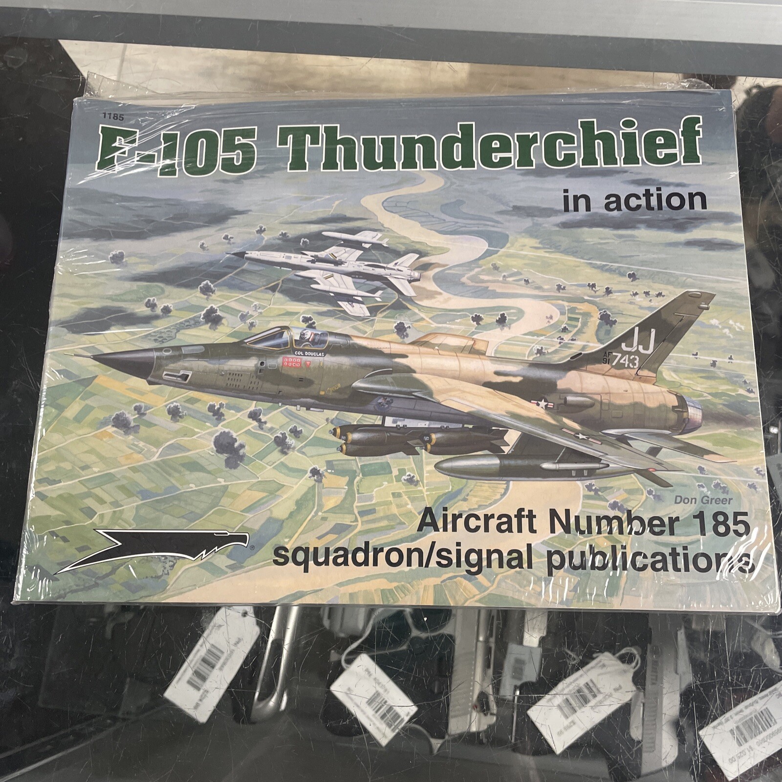 F-105 Thunderchief in Action. Squadron. Soft Cover. 50 Pages. Mint Sealed Book