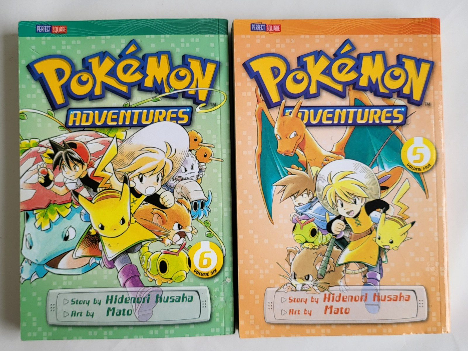 Pokémon Adventures Vol 1–10 Complete Manga Set ALL FIRST PRINTING VizKids