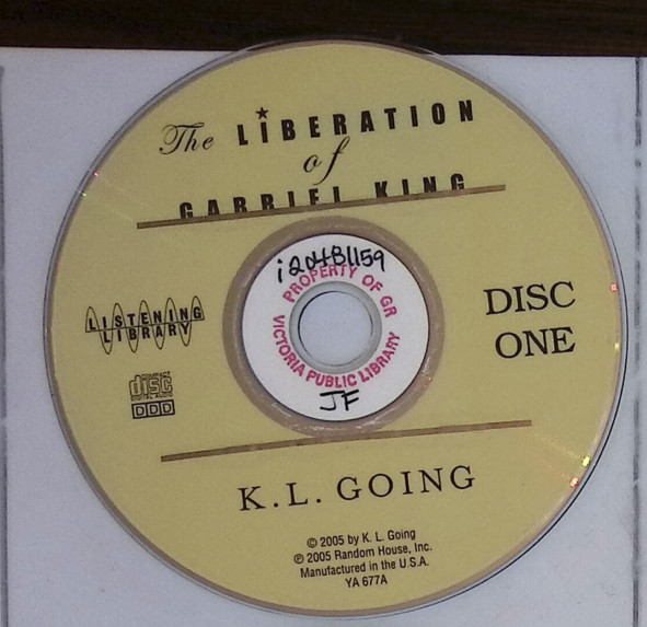The Liberation of Gabriel King by Going, K. L. 3-DISC SET