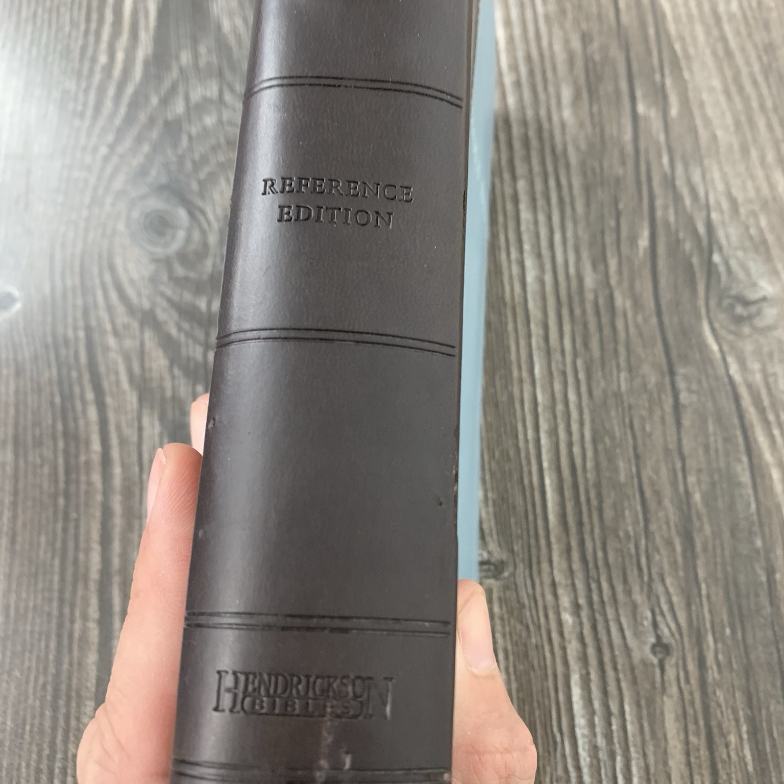 Holy Bible KJV King James Reference Edition Hendrickson Bibles Imitation Leather