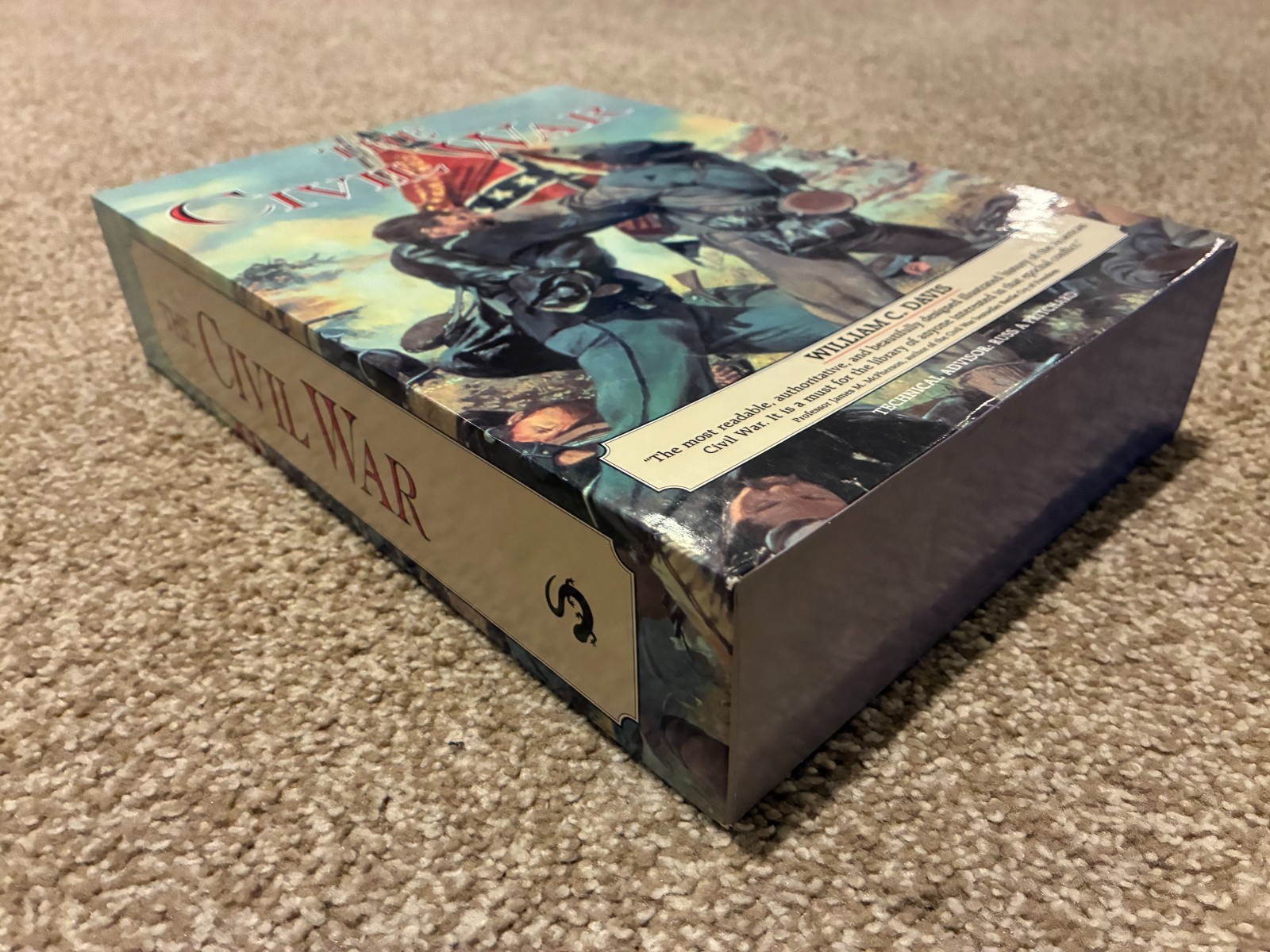 The Civil War – Complete 3-Book Boxed Set – William C. Davis – RARE – Commanders