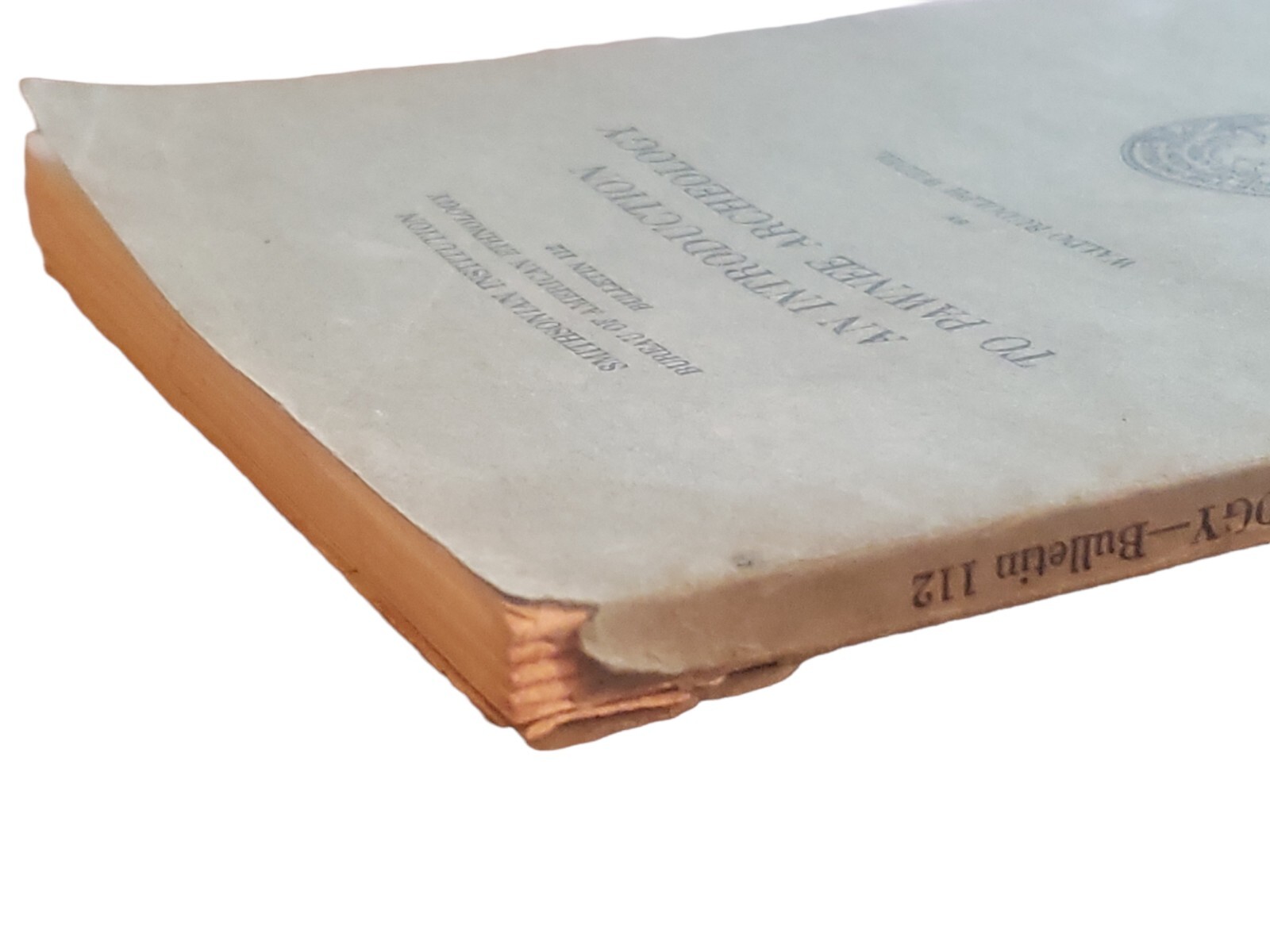 An Introduction To Pawnee Archeology Smithsonian Institution BAE Bulletin 112