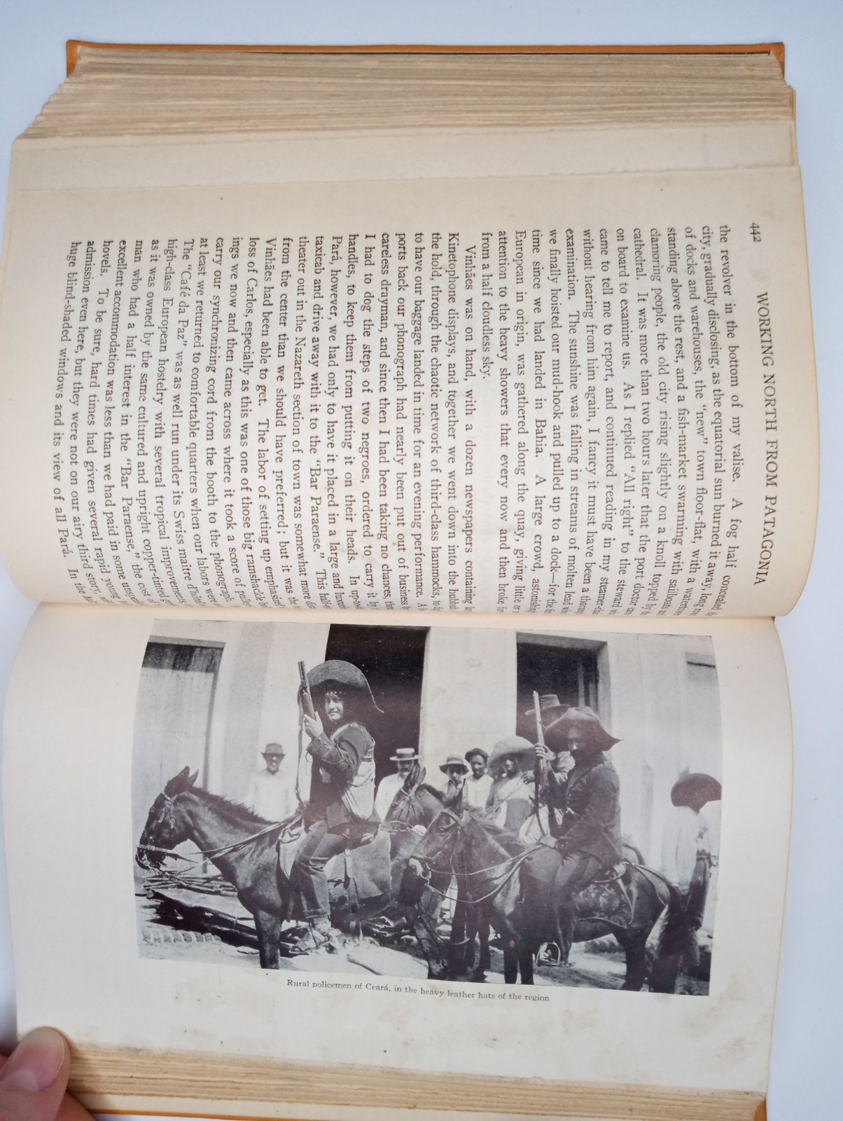 Working North from Patagonia Hardcover Book by Franck, Harry A. 1921 Vintage