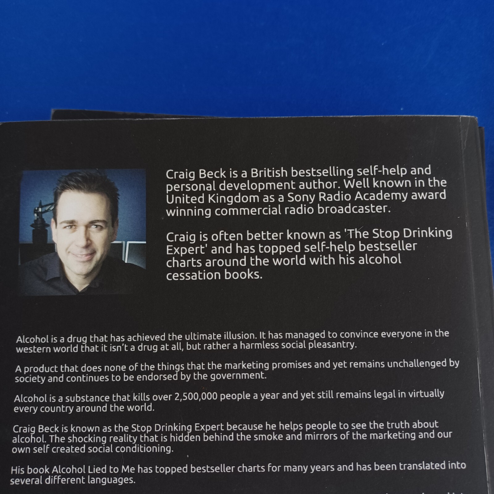 Lot 4 Alcohol Cessation Help Books 2 Craig Beck & One Faith Based, Sober Guide