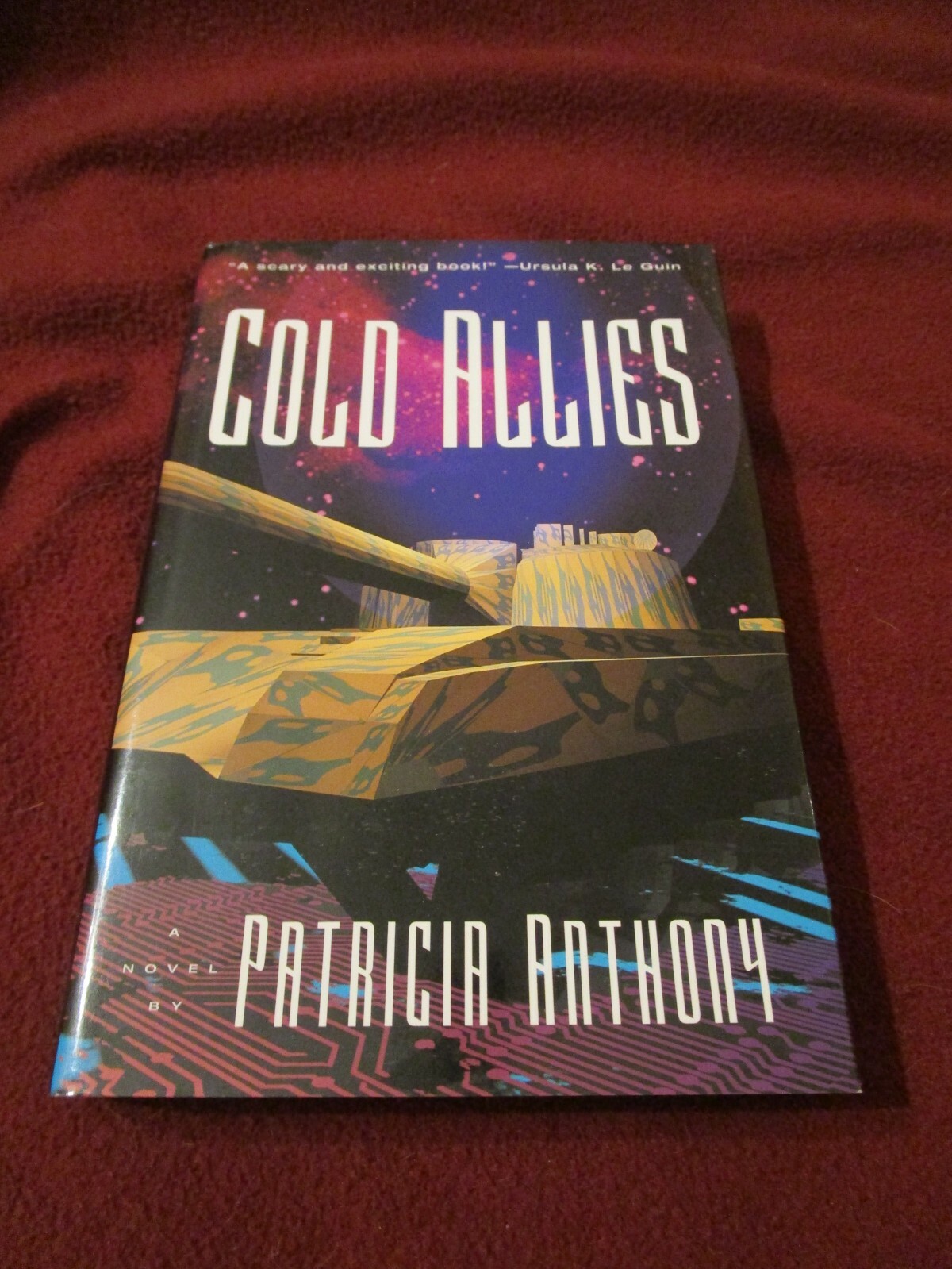 Cold Allies by Patricia Anthony (1993, Hardcover) SIGNED fine in nf/fn jacket