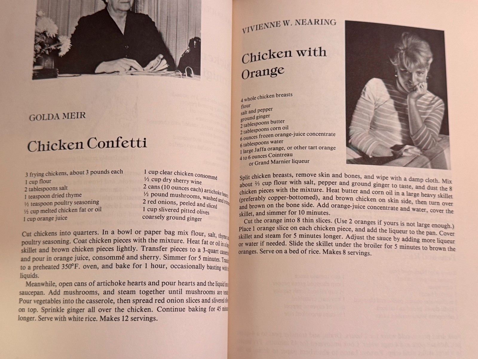 Guess Who’s Cooking Dinner Maria Adams Bell 1979 Celebrity Cookbook Liza Minnell