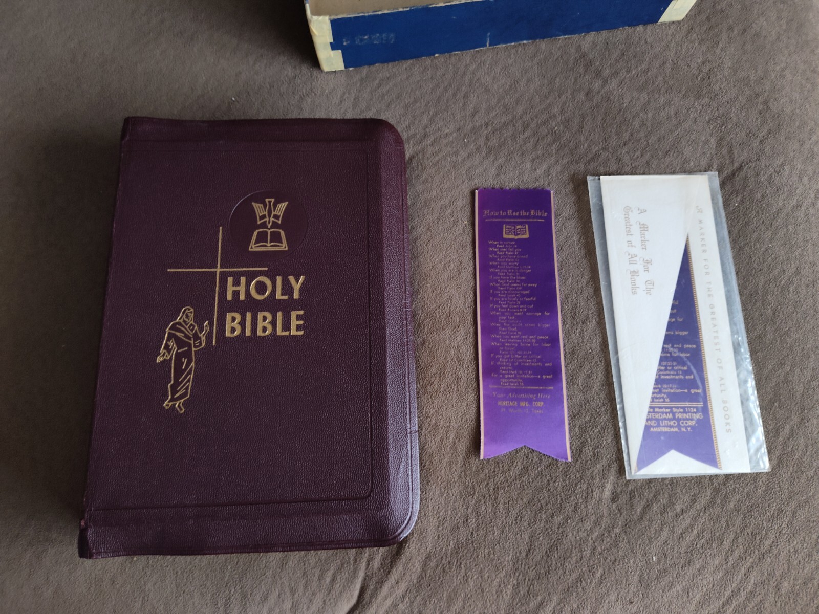 Holy Bible Qui Sacrarum Scripturarum by The Catholic Press Inc. Chicago 1950 VTG