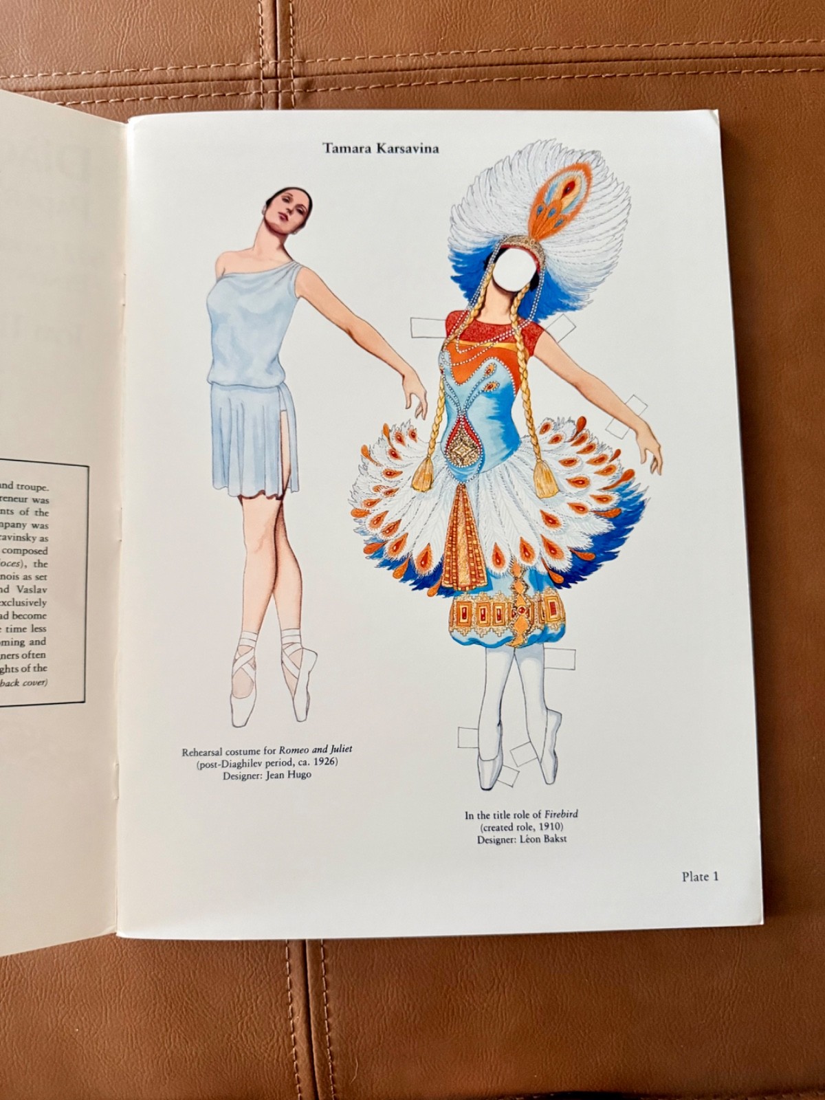 UNCUT Ballet Paper Dolls Lot 3, Tom Tierney, Ballets Russes, Pavlova, Nijinsky