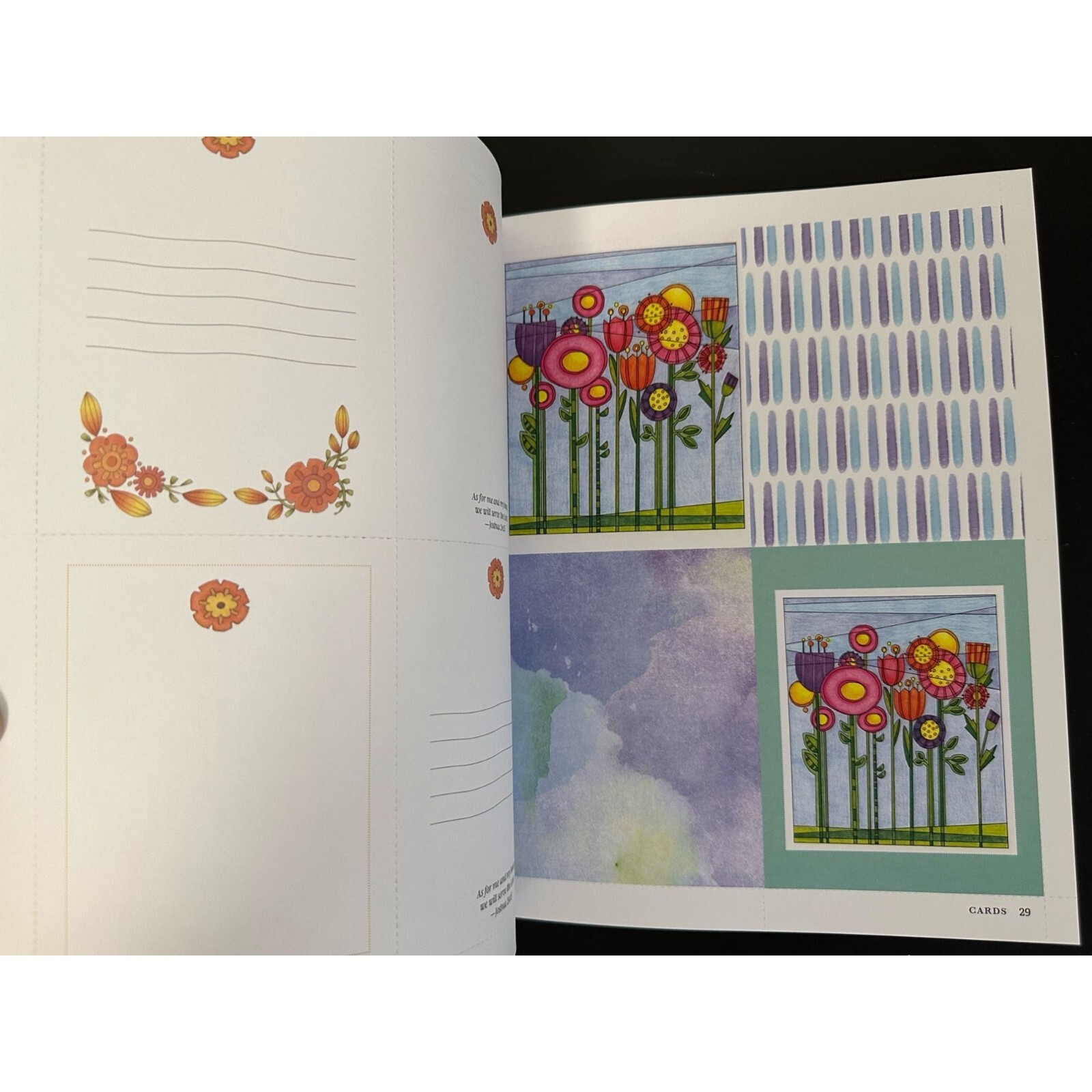 Faithful Papercrafting Notecards Gift Tags, Scrapbook Paper & More 111 Pages NEW