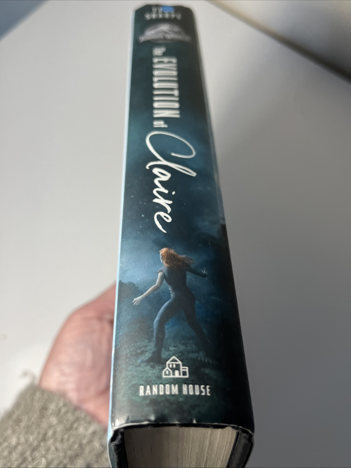 Jurassic World The Evolution of Claire Hardcover Sharpe Tess 1st Edition *RARE*
