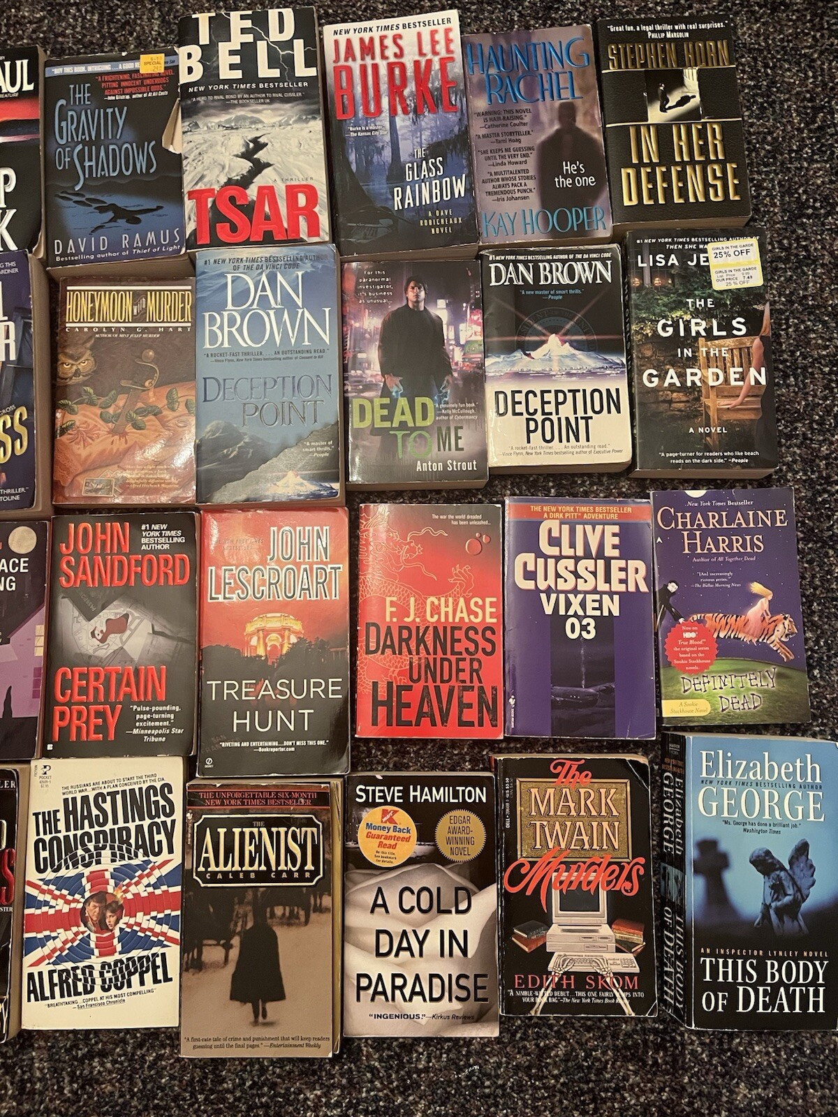 Mystery, Conspiracy, Action 44 Book Bundle