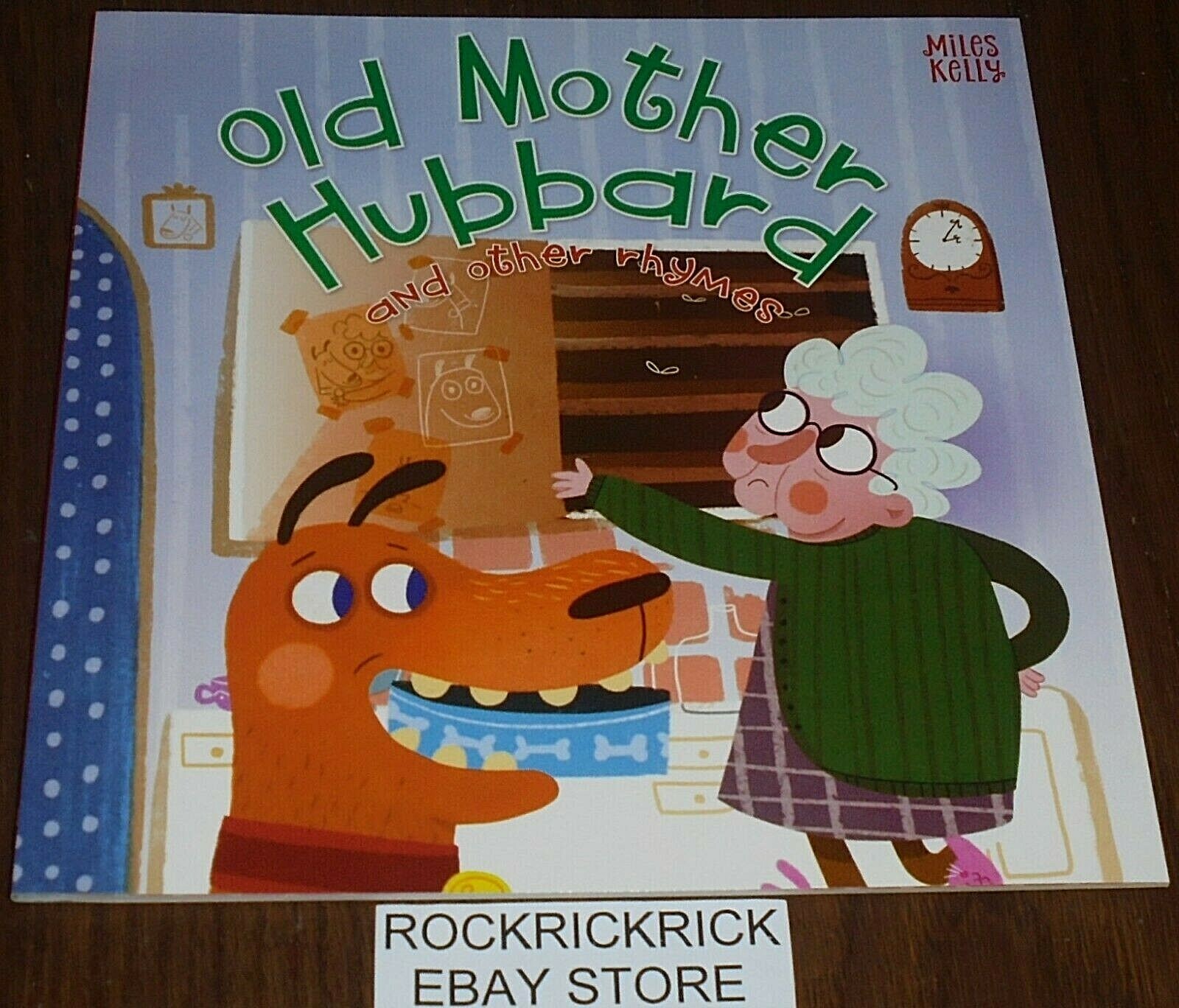 OLD MOTHER HUBBARD AND OTHER RHYMES BOOK (17cm X 17cm) 2019 BRAND NEW