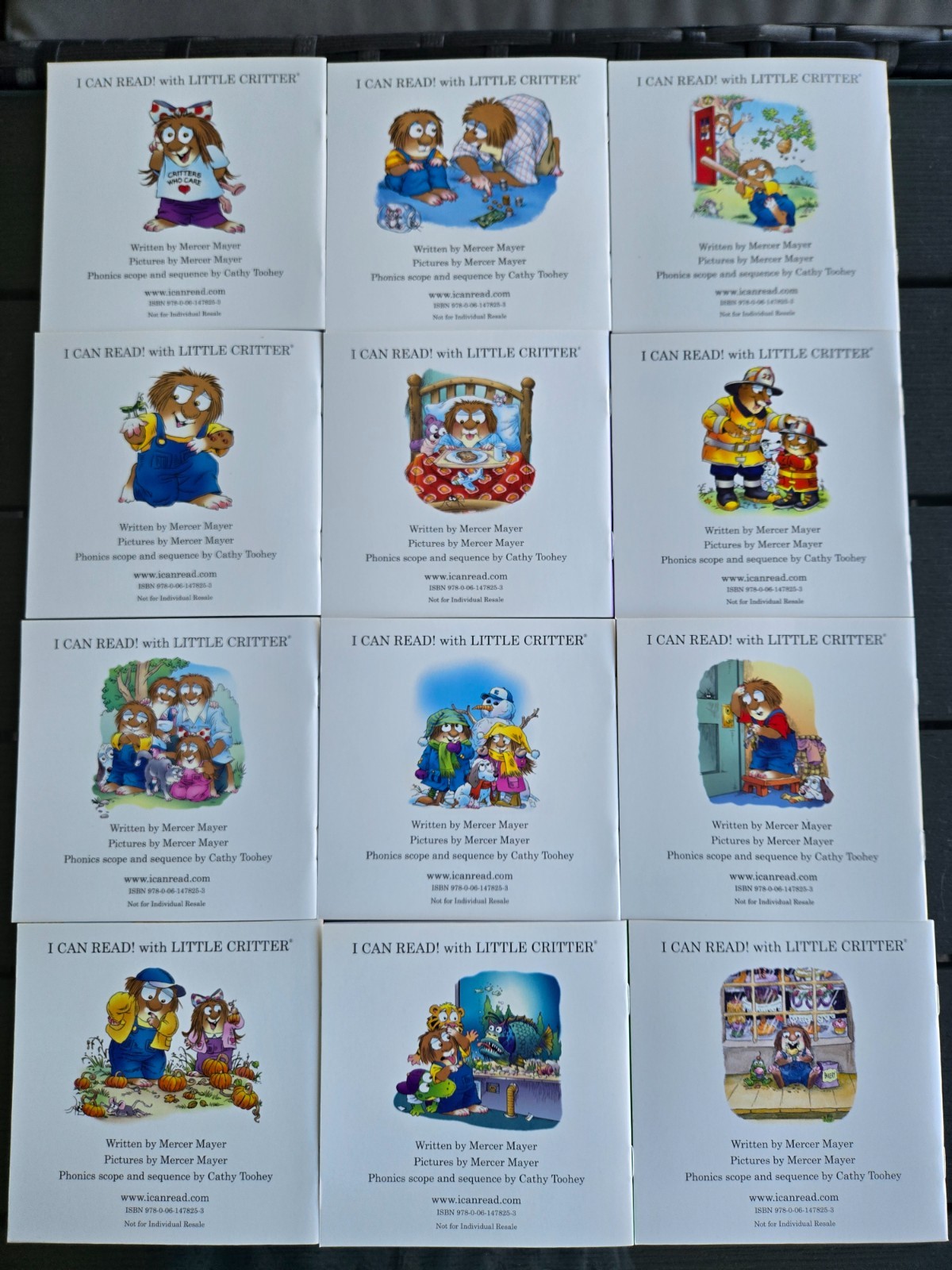 Little Critter I Can Read Phonics. Box Set. Lot of 12