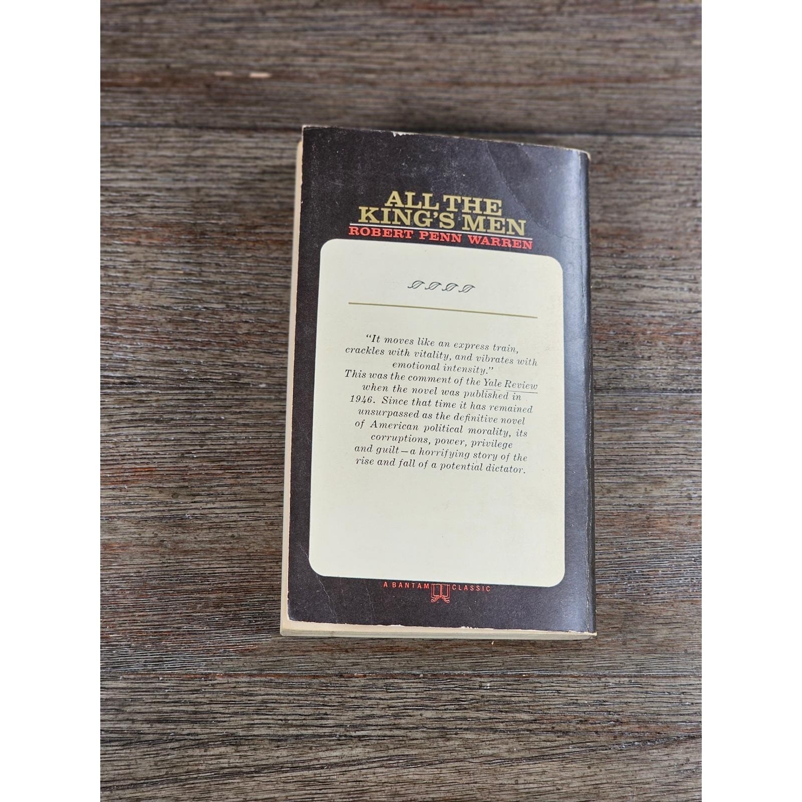 All the King’s Men Bantam Classic 1963 Paperback Robert Penn Warren