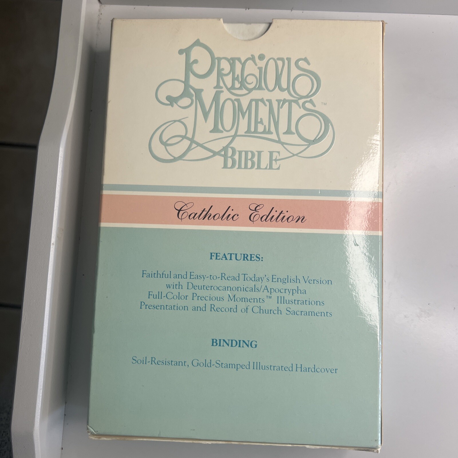 Precious Moments Bible Catholic Edition Today’s English Version 1270 Hardcover