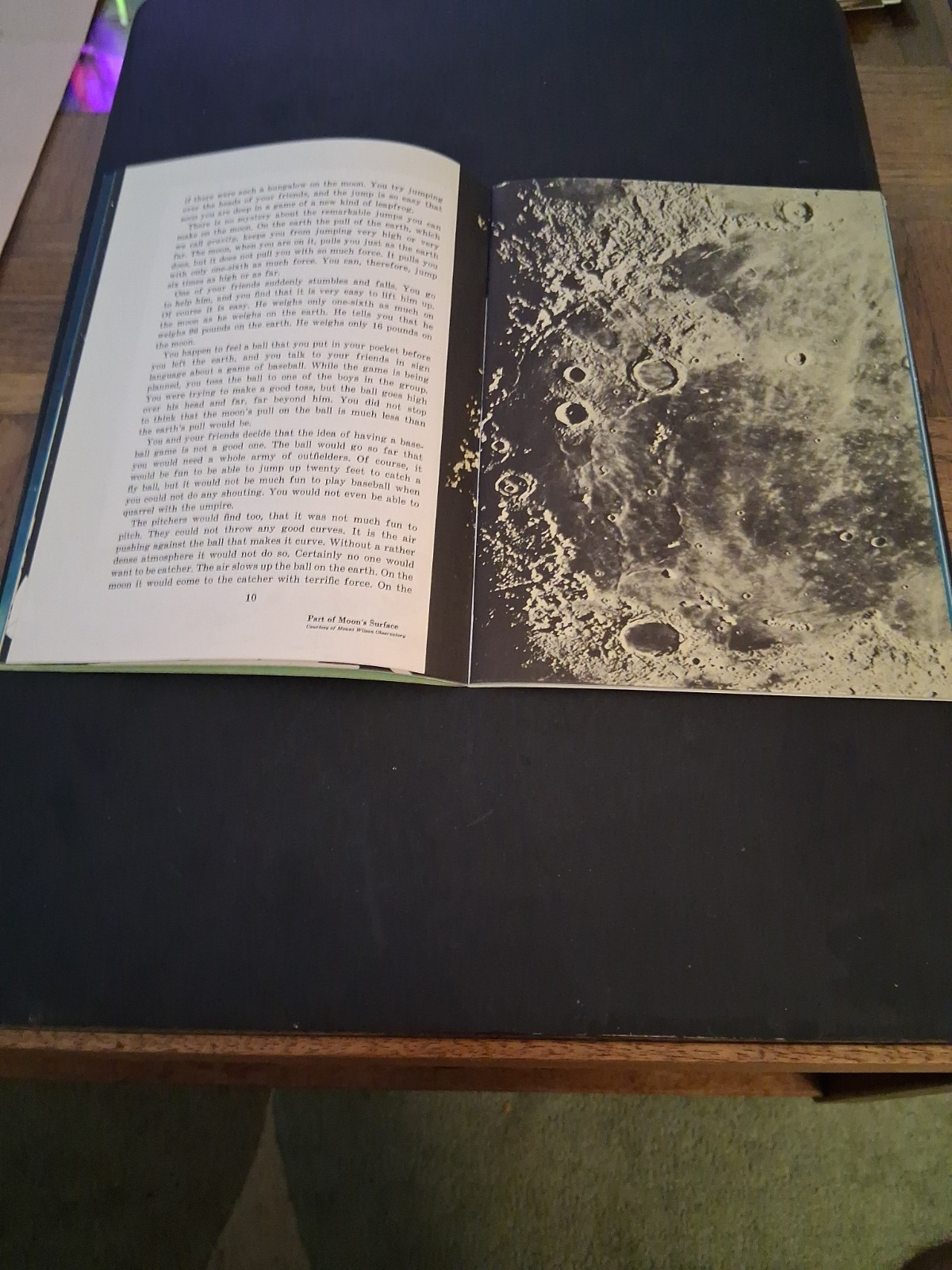 Earth’s Nearest Neighbor Moon Book 1966 Edition Bertha Parker Paperback V. G.