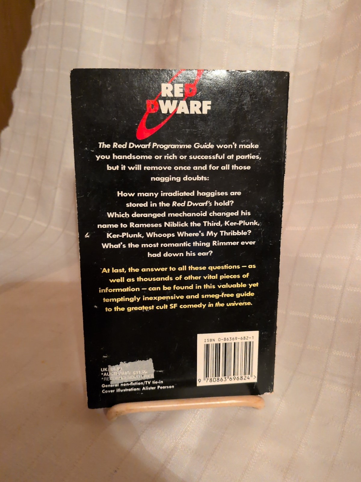 Red Dwarf – Paperback Book (1993) Dual Authors By Chris Howard & Steve Lyons