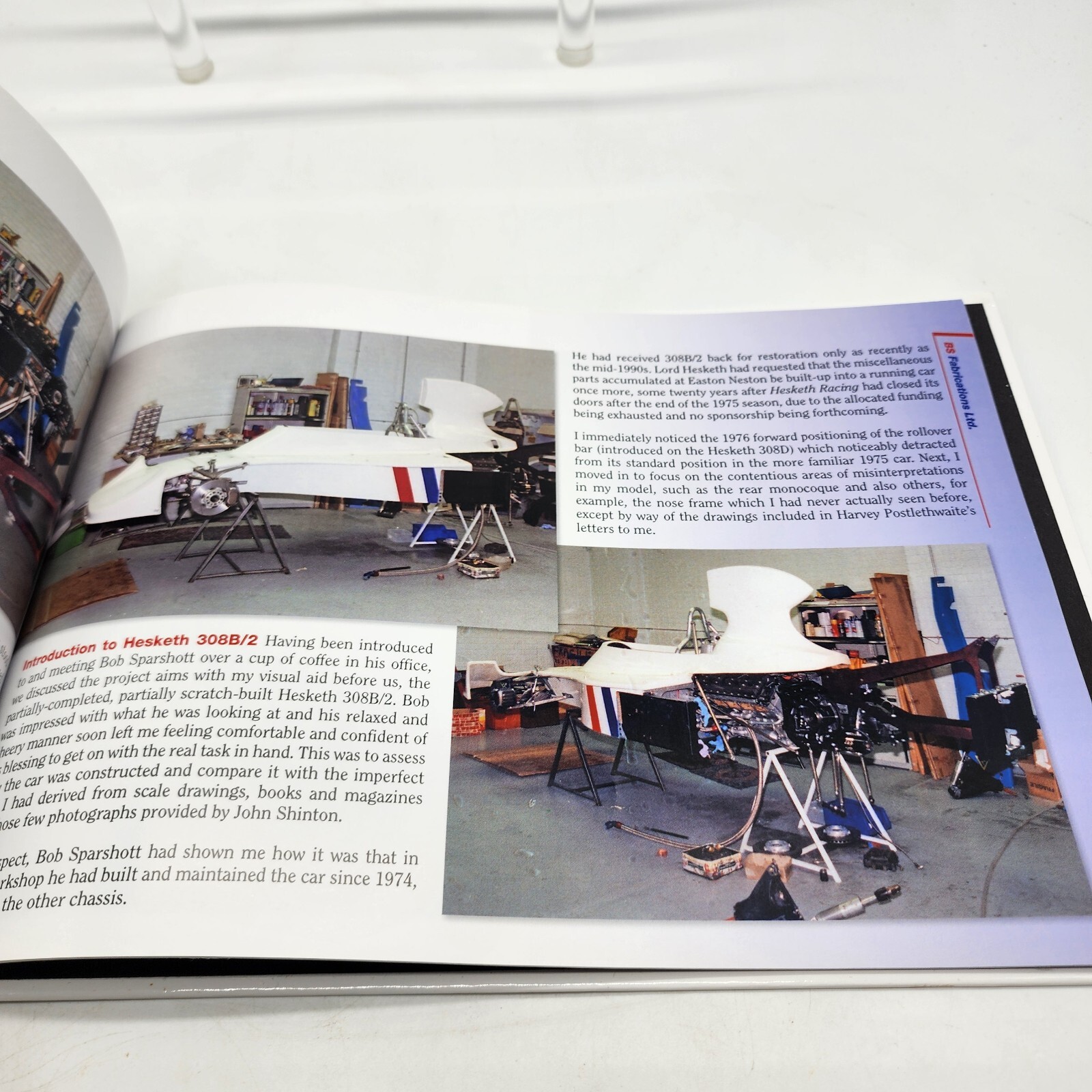 Volume 1 – 1975 Hesketh 308 1/12 Scale Formula 1 Mark R. Oakley MRO F1 Engineers