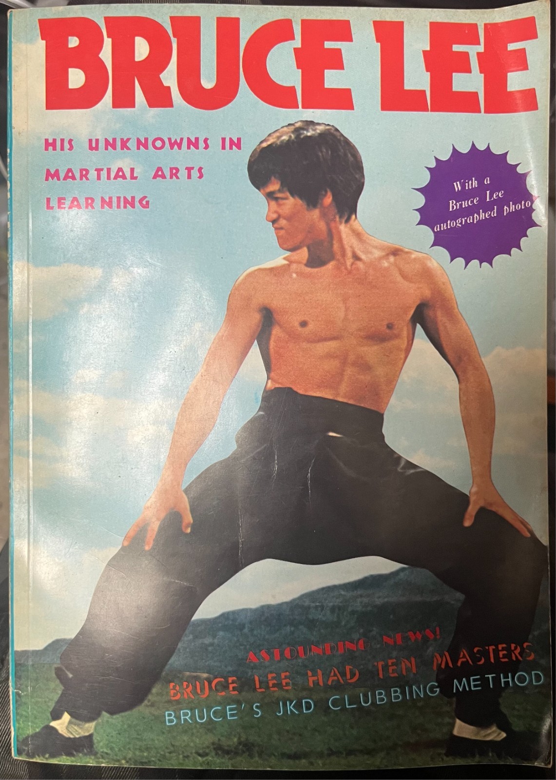 Bruce Lee: His Unknowns In Martial Arts Learning (Paperback) VINTAGE