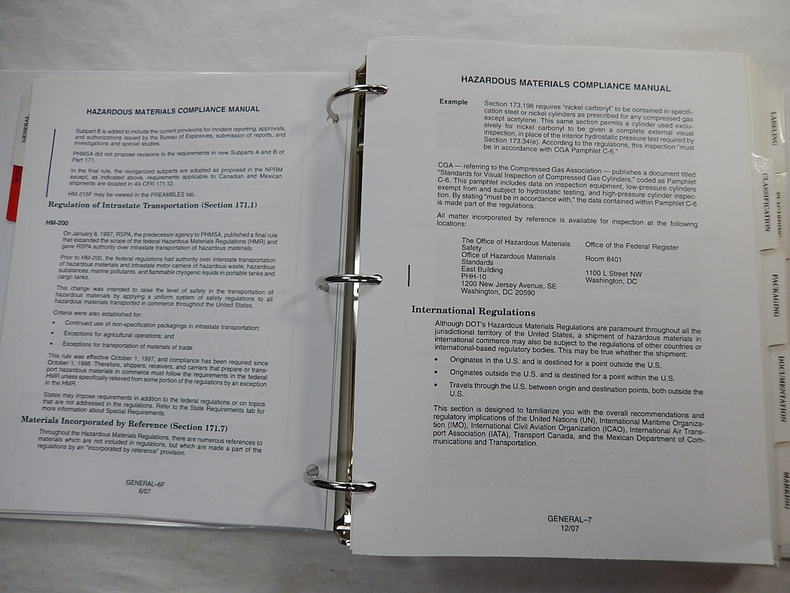 Hazardous Materials Compliance Manual by J.J. Keller & Associates, 2016, 138-M