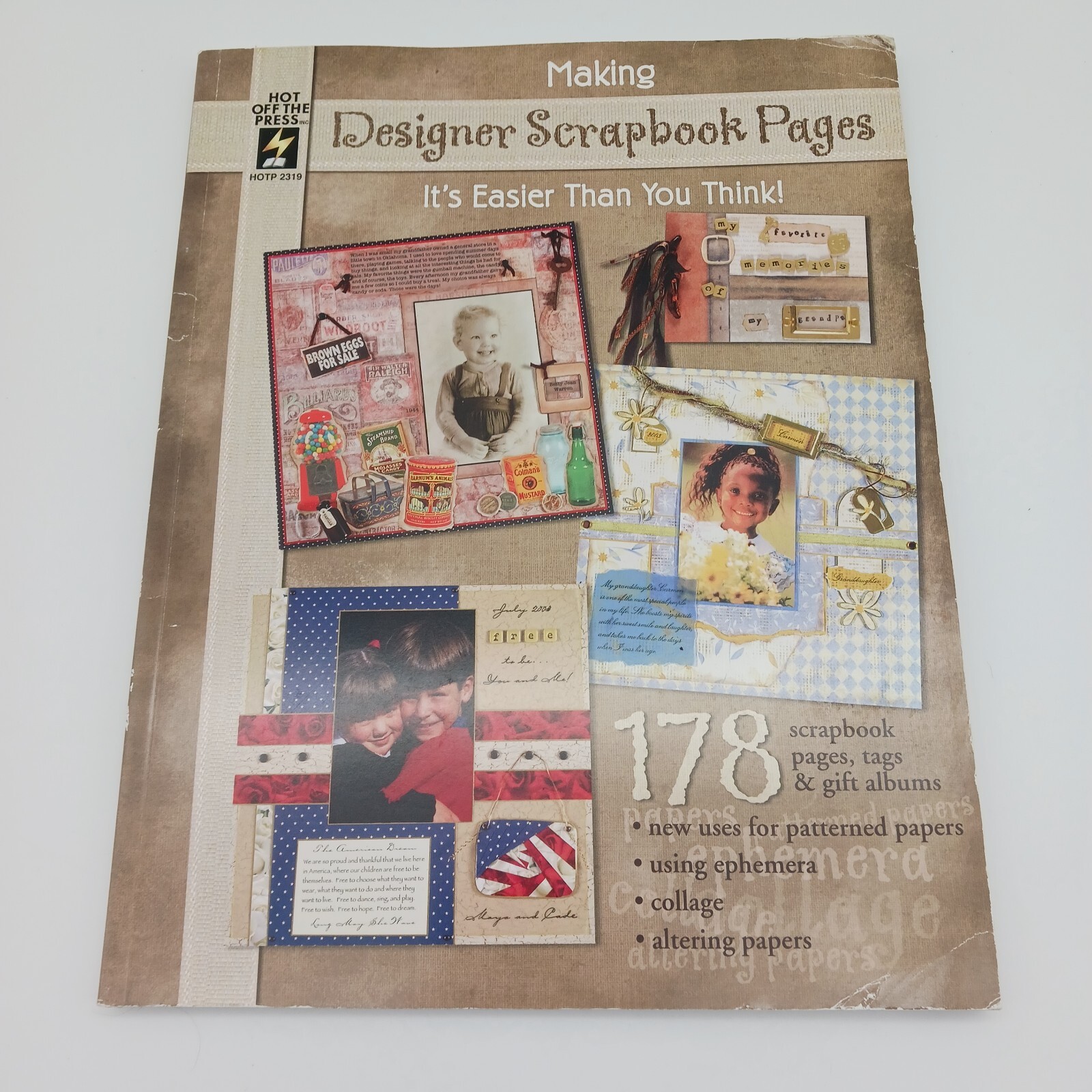Making Designer Scrapbook Pages Book 178 Craft Ideas