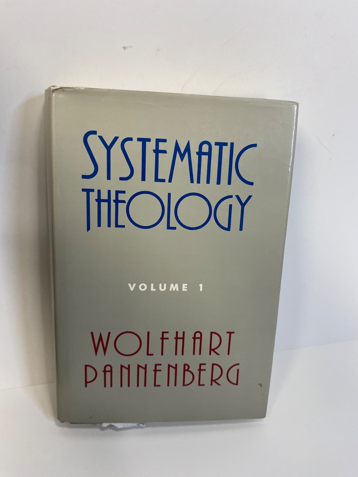 Systematic Theology (Volume 1) – Hardcover By Pannenberg, Wolfhart – ACCEPTABLE