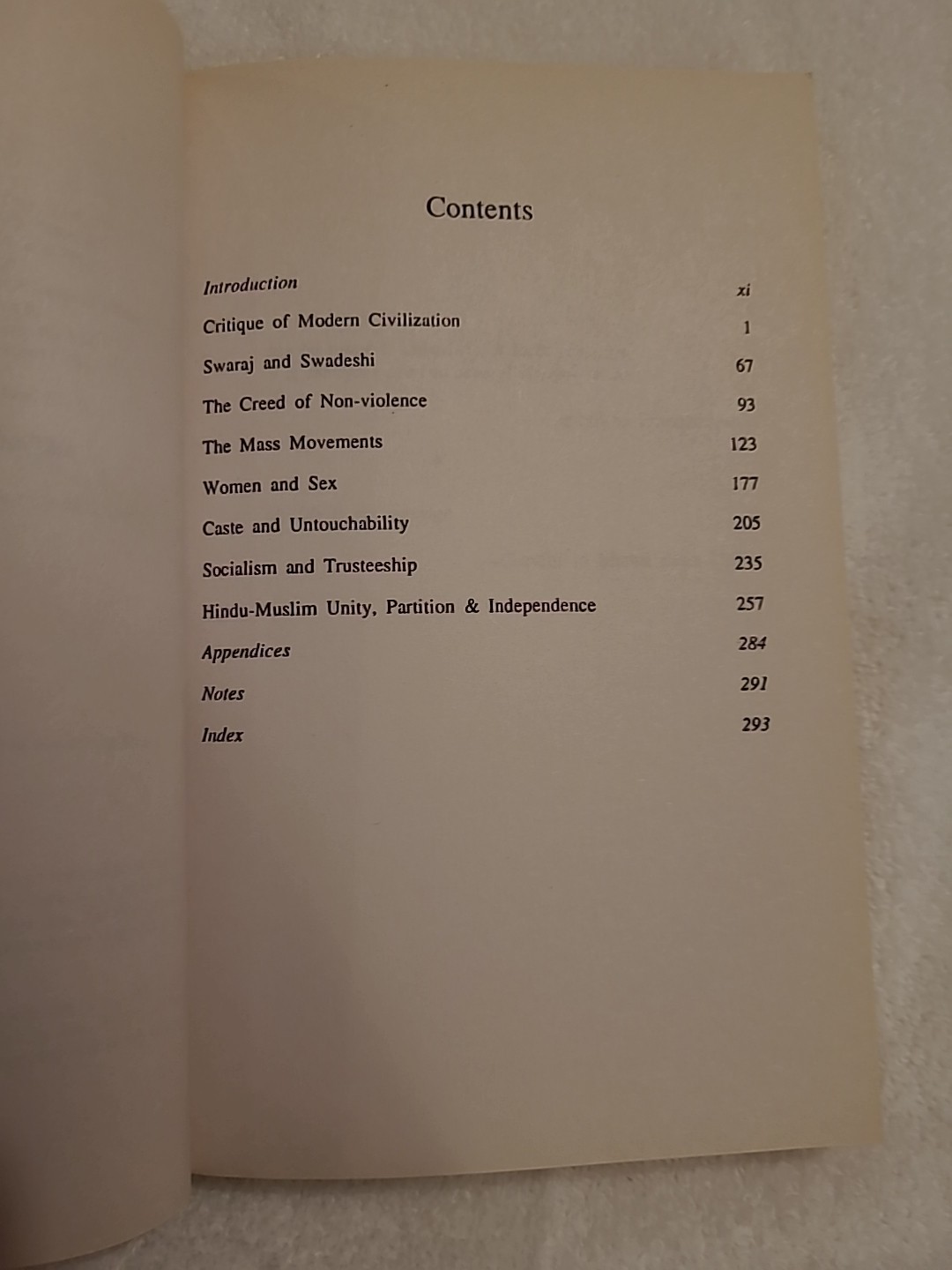 Penguin Gandhi Reader by Mohandas K. Gandhi (1995, Uk-B Format Paperback)