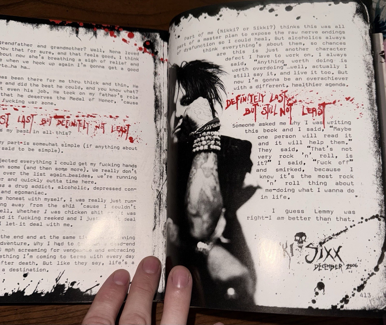 Heroin Diaries HC Nikki Sixx Motley Crue MTV Pocket Books 1st pr 2007