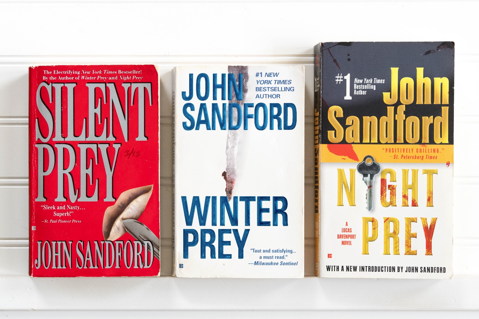 John Sandford PREY Complete Series Lot of 35 (#1-35) Set Paperback PB Books