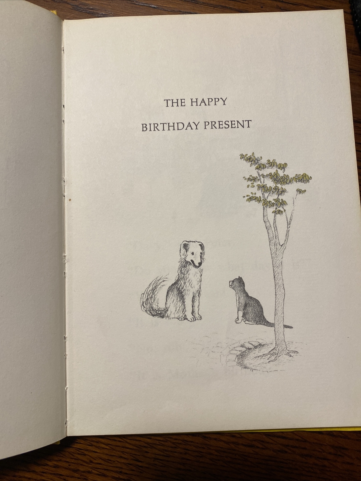 THE HAPPY BIRTHDAY PRESENT Joan Heilbroner, Mary Chalmers HC 1962