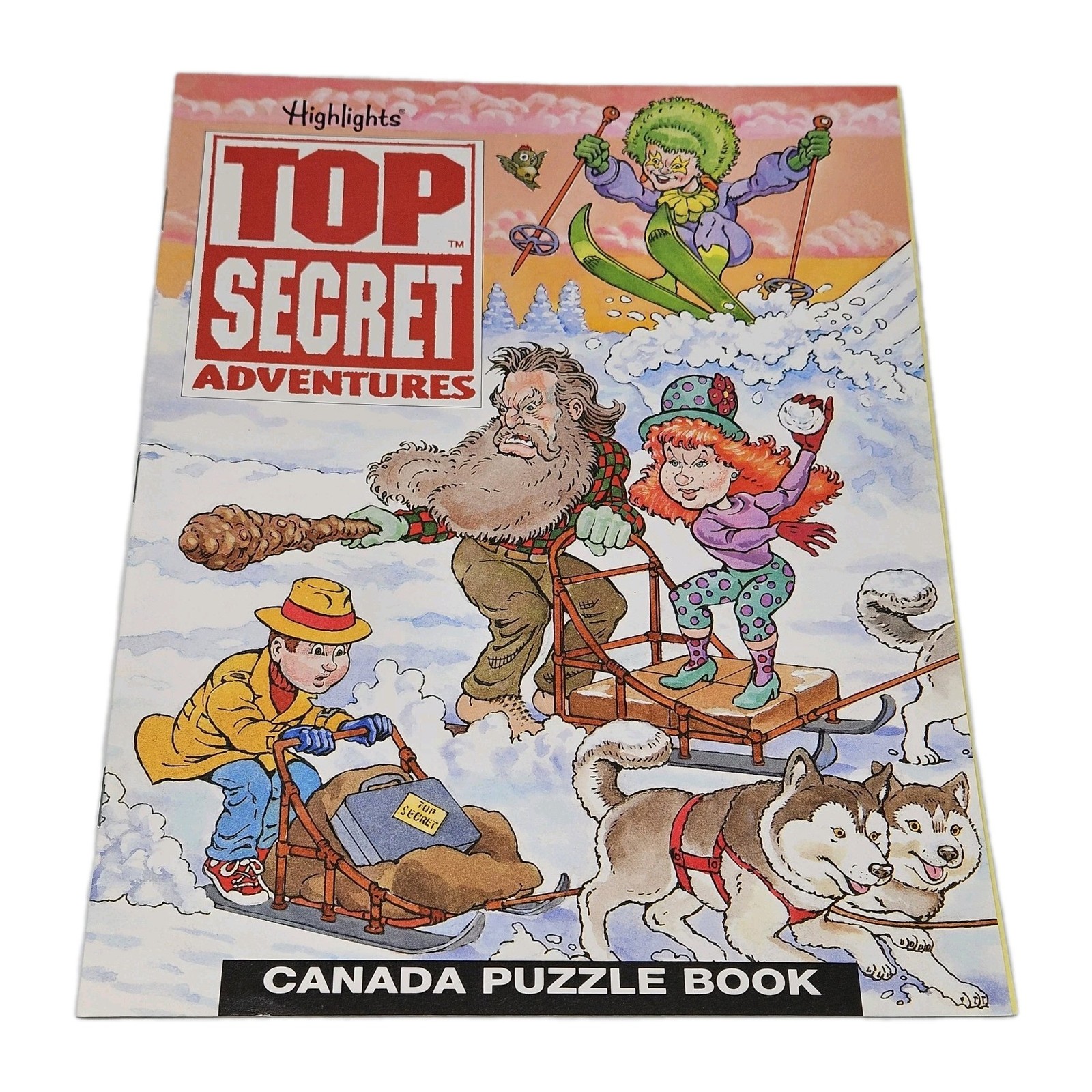 Highlights Top Secret Adventures Puzzle Book Lot Of 16