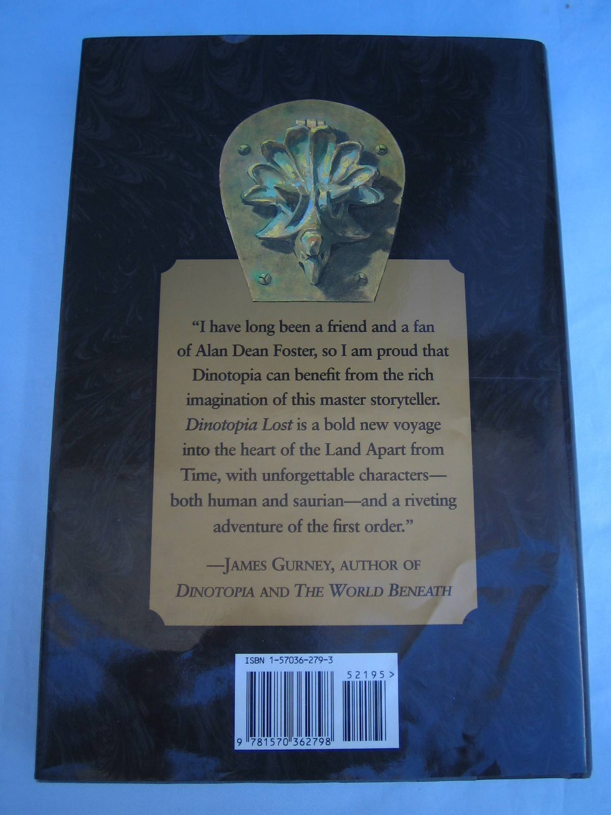 Dinotopia Lost Alan Dean Foster & James Gurney SIGNED 1st/1st 1996 HCDJ Dinosaur