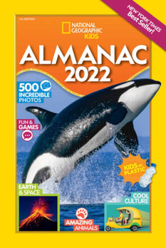 National Geographic Kids Almanac 2022, US Edition (Library edition) – GOOD