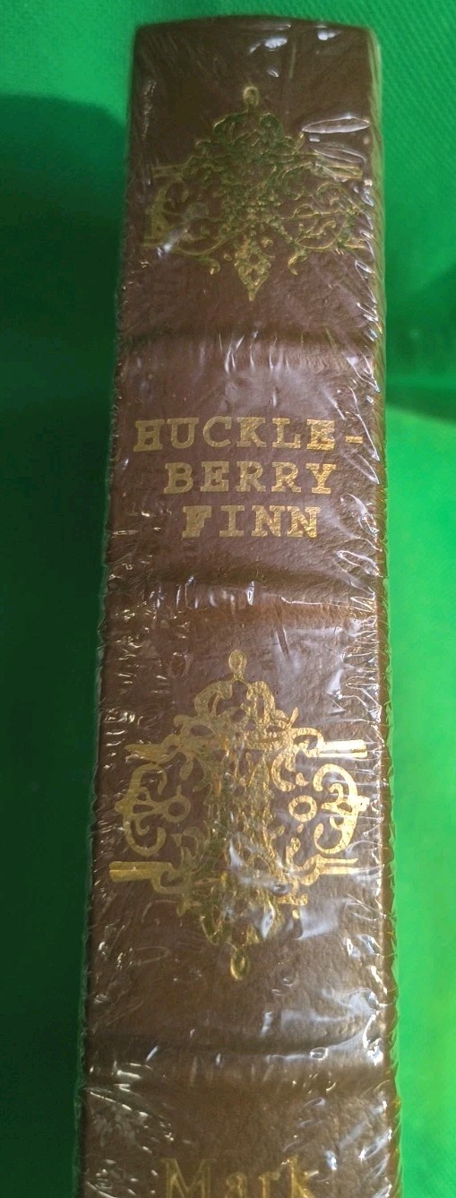 The Adventures Of Huckleberry Finn Mark Twain Leather Bound Easton Press SEALED