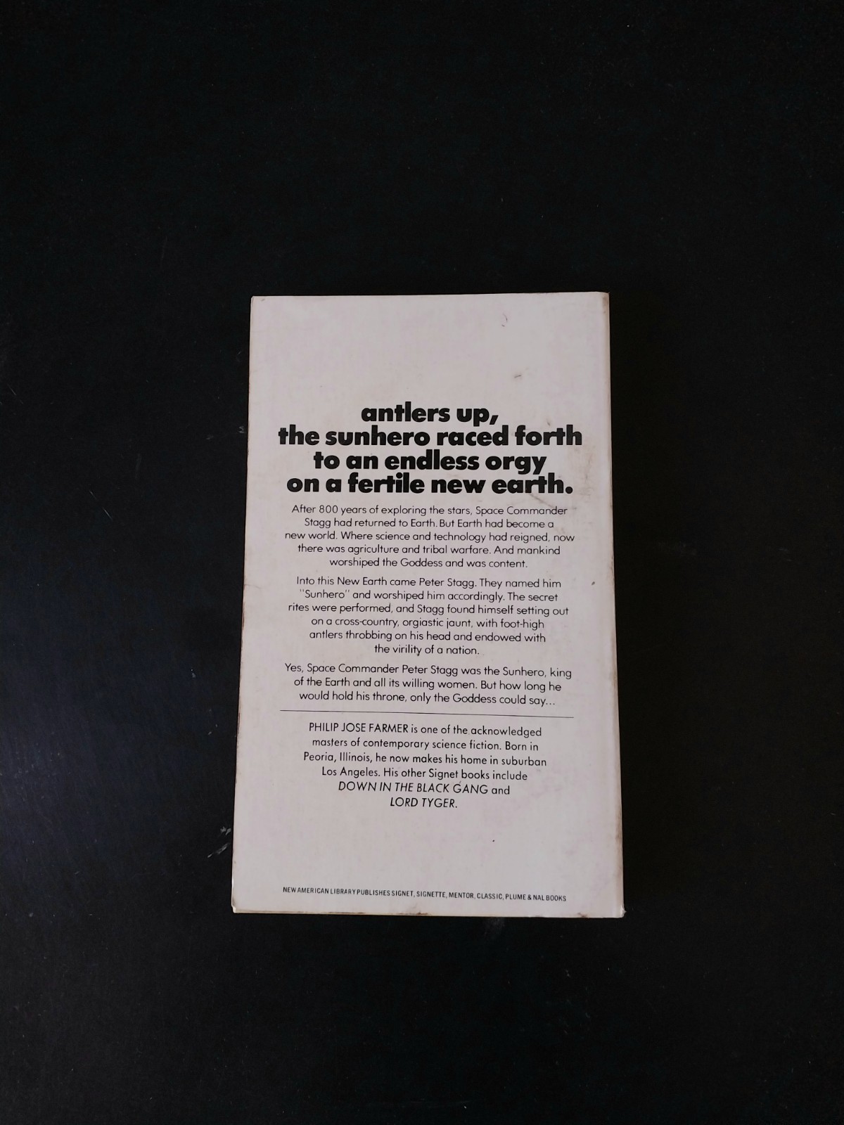 Philip Jose Farmer – Flesh – Signet 3rd Printing