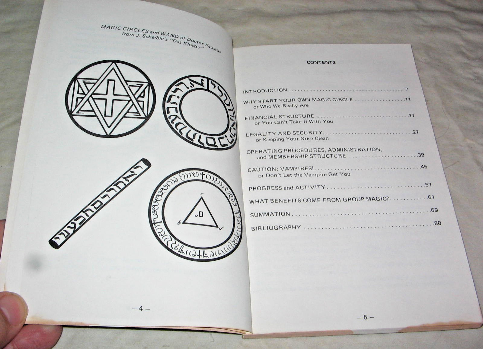 Magic Circle Nomolos Yaj An Occult Leaders Handbook Suspicious Stains On pages