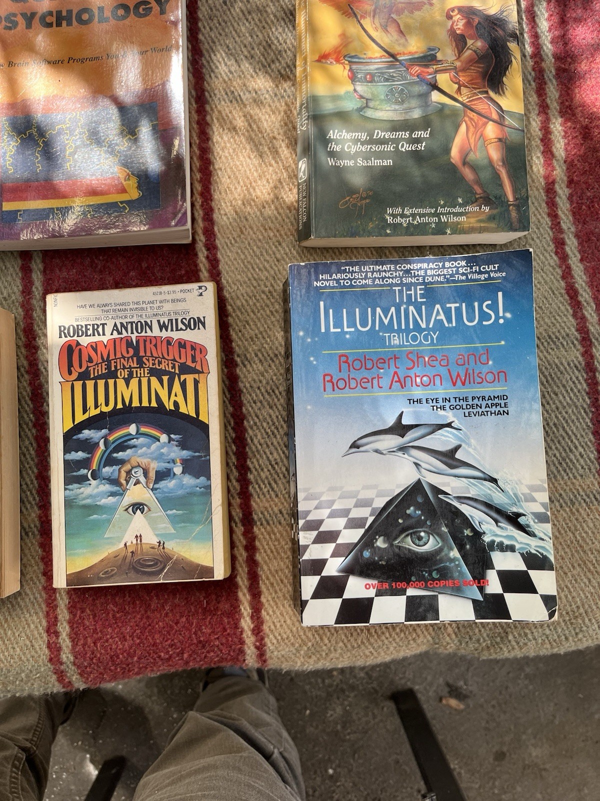 Robert Anton Wilson Book Lot