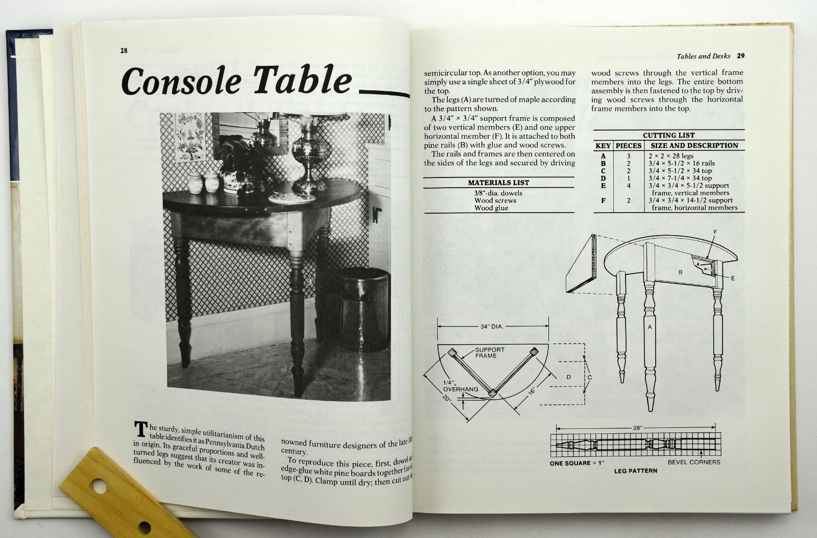Build-It-Better-Yourself Country Furniture – Hardcover HC Family Handyman 1987