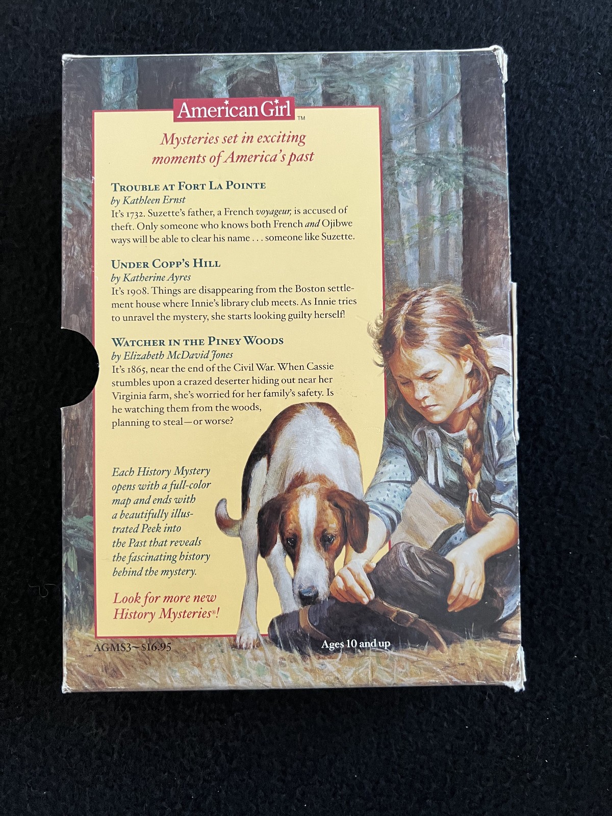 American Girl History Mysteries Books 7-9