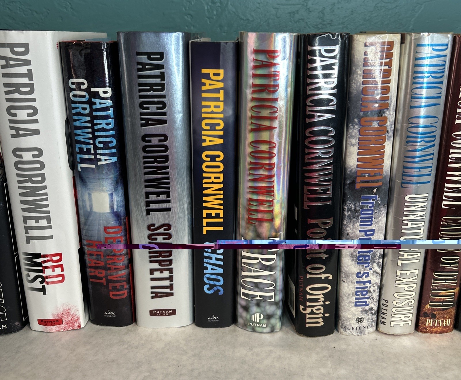 Kay Scarpetta Series Lot of 17 Hardcover By Patricia Cornwell – Excellent
