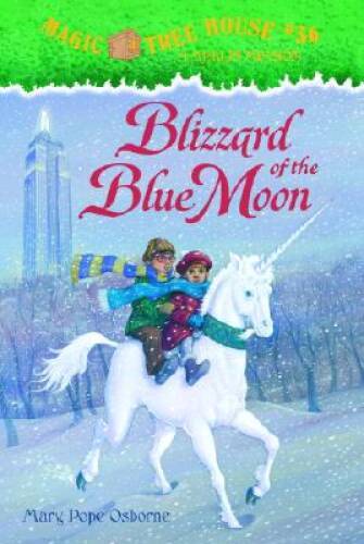 Blizzard of the Blue Moon (Magic Tree House) – Hardcover – GOOD