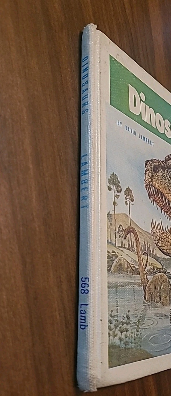 Dinosaurs by David Lambert and L. B Halstead (1983, Hardcover)VTG RARE