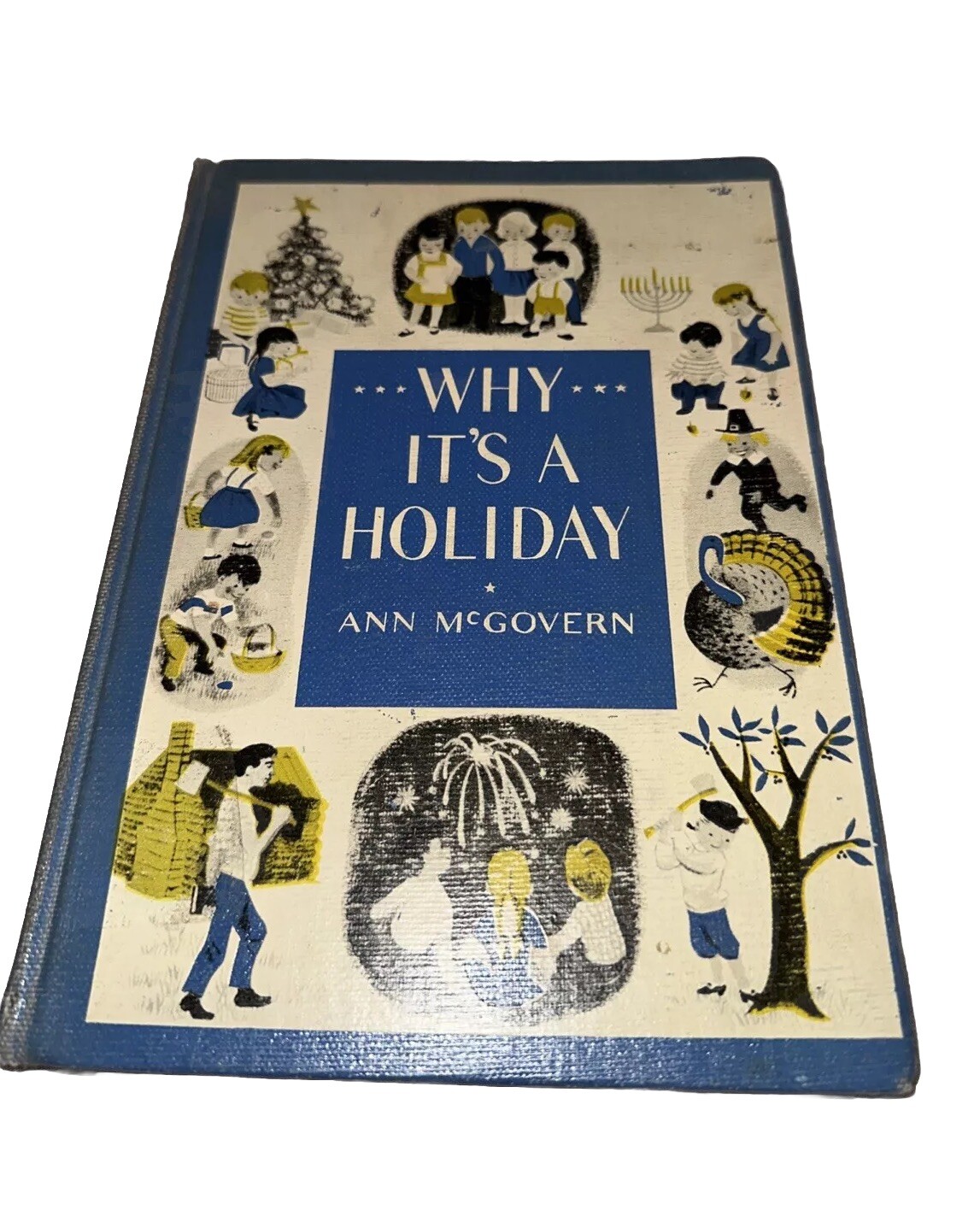 Vintage Ex-Library Why Its A Holiday Ann Mcgovern Hardcover Book