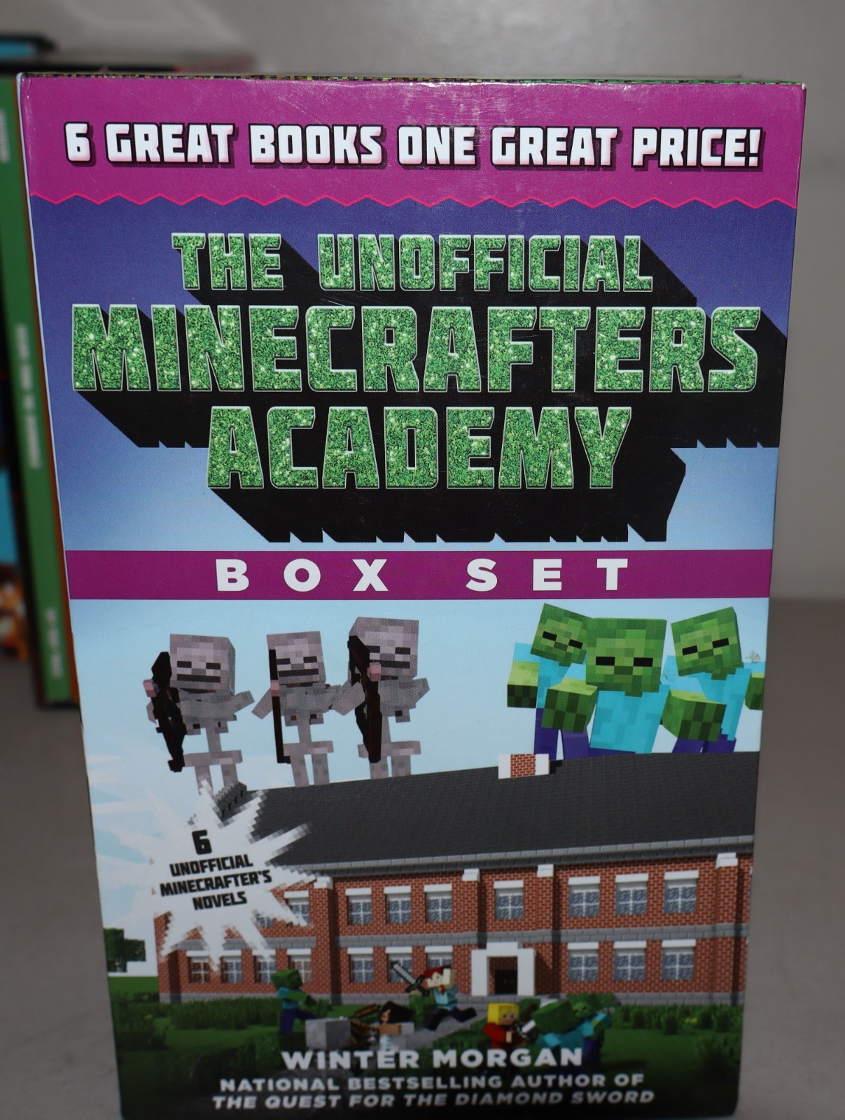 Lot of Minecraft 29 Books Sets & Singles + 2 Toys