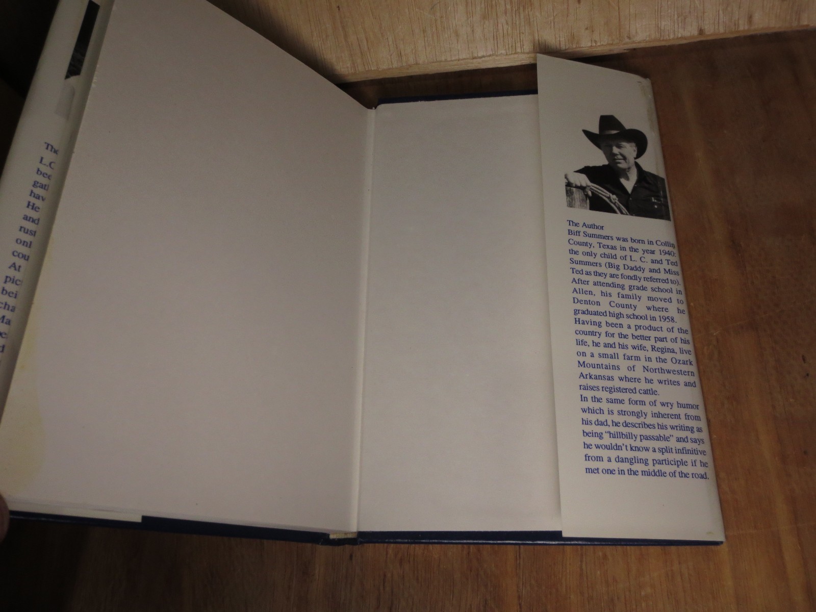TEXAS TAKES BY L. C. “Big Daddy” SUMMERS – SIGNED FIRST EDITION HARDCOVER 1993