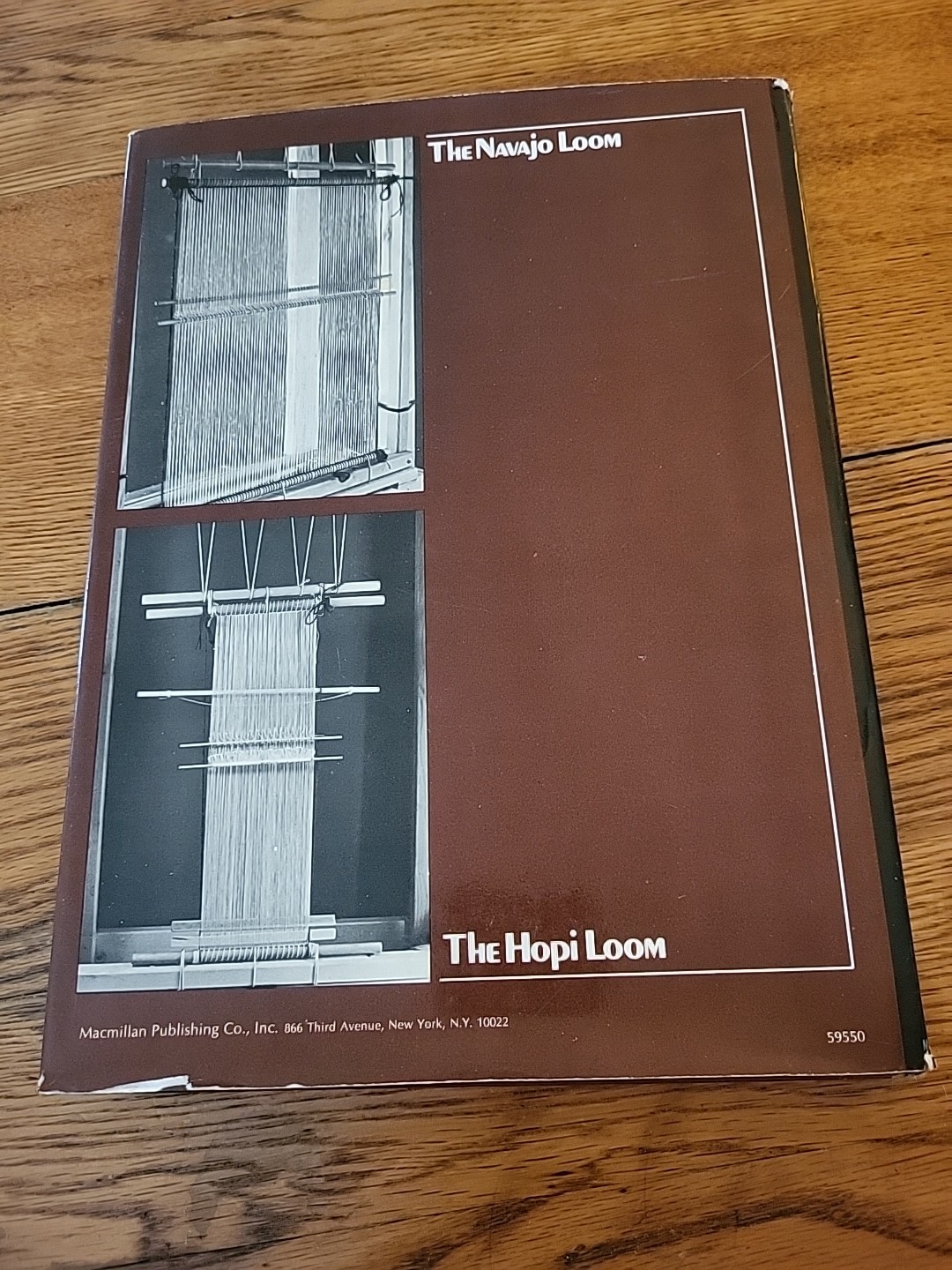 Navajo and Hopi Weaving Techniques, HBDJ First Printing, 1974