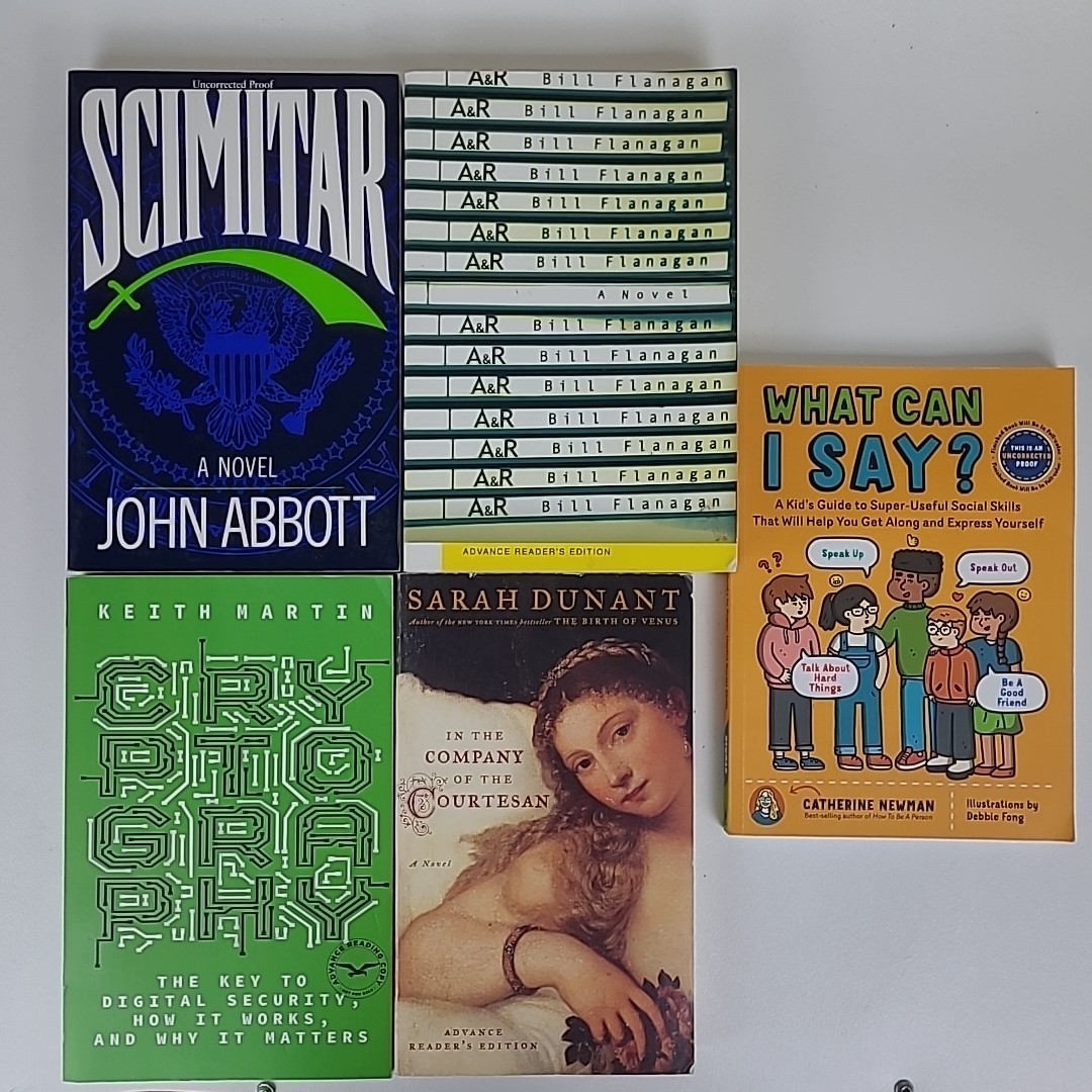 Huge Lot of 27 Uncorrected Proof Paperbacks Some Vintage Rare ARC