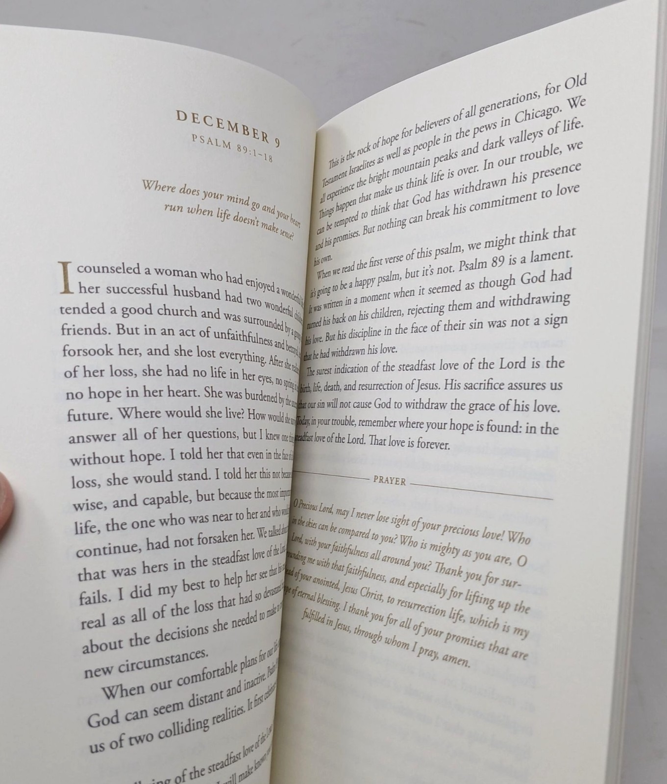 Everyday Gospel Christmas Devotional By Paul David Tripp Dec 1-25 PB #H-4
