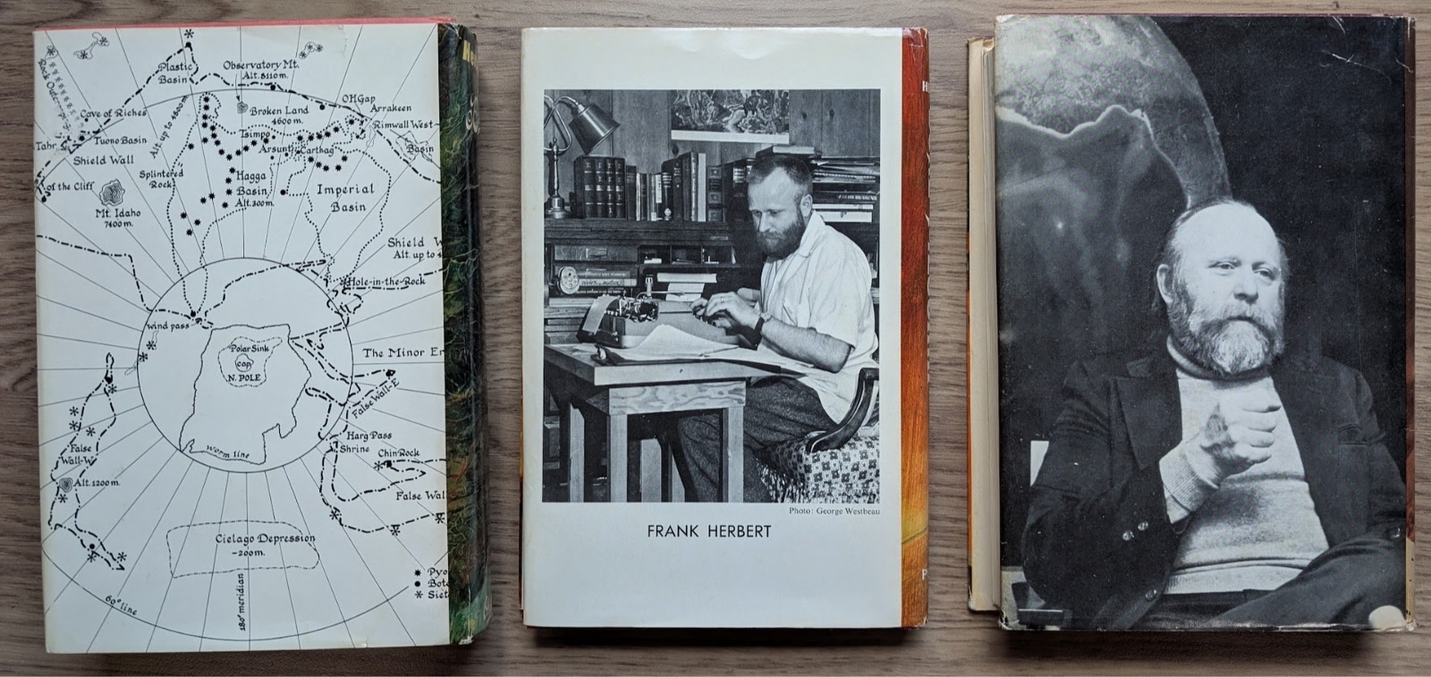Dune Trilogy Hardcover Frank Herbert 1965 Chilton Putnam BCE Messiah Children Of
